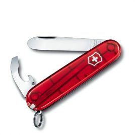 Briceag My First Victorinox, rosu transparent